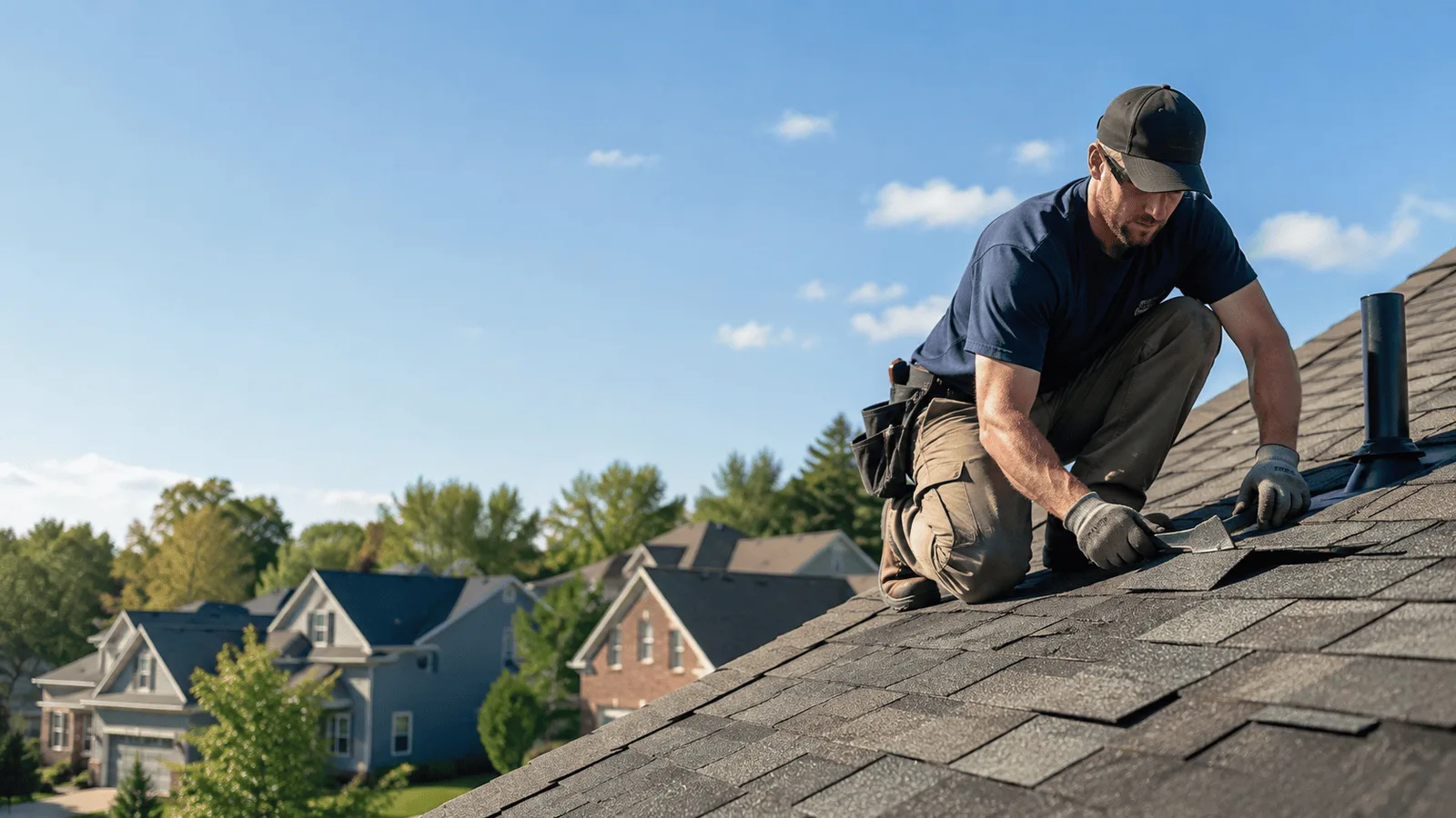 Roof Leak Repair in Leesville, OH near me
